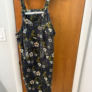 Floral Overall Dress